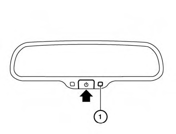 Rétroviseur intérieur automatique antiéblouissement (selon l'équipement) 