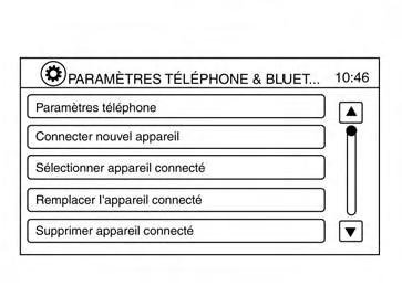 Raccordement d'un appareil Bluetooth