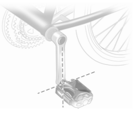 Préparation du vélo pour sa fixation