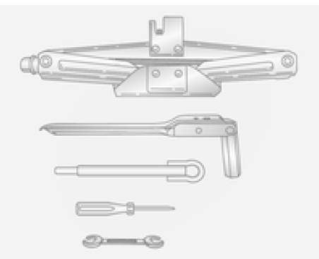 Véhicules avec roue de secours