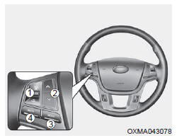 Commandes de radio au volant