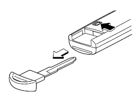 Remplacement de la pile de la clé avancée