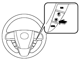 Pour diminuer la vitesse de croisière