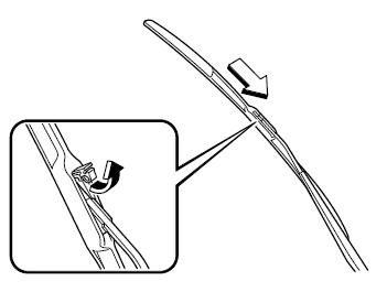 Remplacement des balais d'essuie-glace de pare-brise