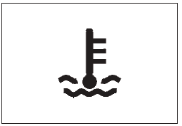 Témoin de température de liquide de refroidissement