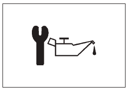 Témoin de vidange d'huile moteur