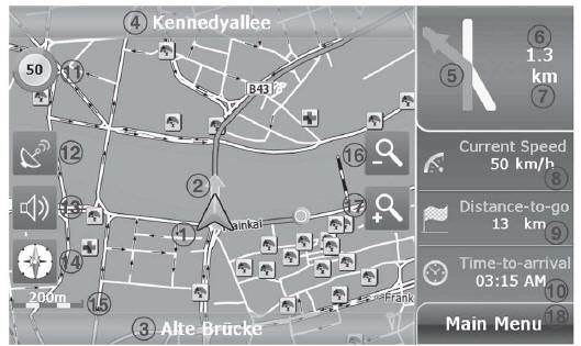 Image 2.5 Carte de navigation routière