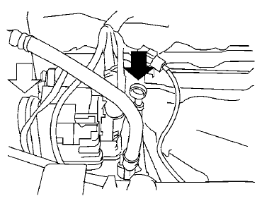 Vérification du niveau d'huile à moteur