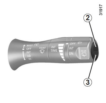 Faites défiler vers le haut (touche 2)