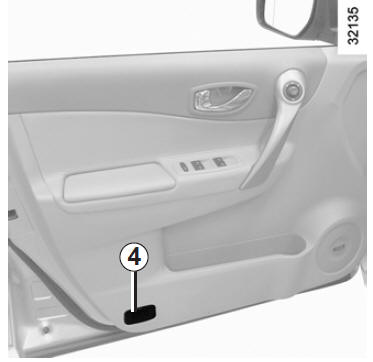 Chaque éclaireur 4 s'allume à l'ouverture