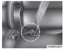 Si vous utilisez la ceinture de