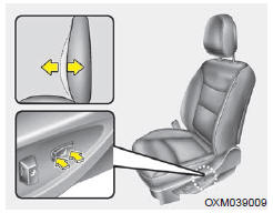 Le soutien lombaire s'ajuste en