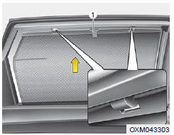 Pour utiliser le rideau latéral :