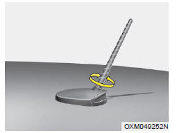 Votre véhicule utilise une antenne de