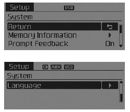 Information de mémoire