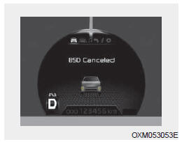 Le message apparaîtra pour aviser