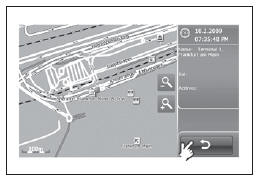 Image 3.21 Point intéressant d'une ville sur la carte