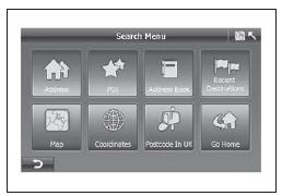 Image 3.3 Menu de recherche