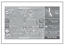 Image 5.1 Carte de navigation routière